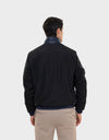 MATEO MEN'S REVERSIBLE LEATHER JACKET | BLUE